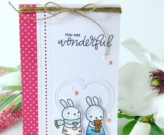 Die Cutting Onto Super Smooth White Card