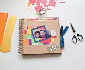 Scrapbooking layout