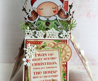 Pop Up Box Christmas Card