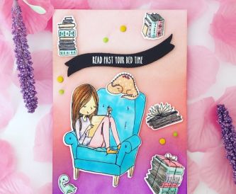 A card for a Bookworm