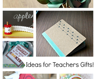 Papercraft Tutorials! - Teacher Gift Ideas