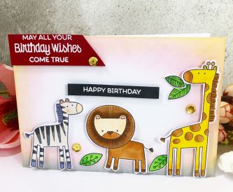 Jungle Happy Birthday Card