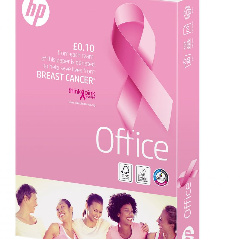 HP Office A4 Pink Packaging (210x297mm) 80gsm Pk500