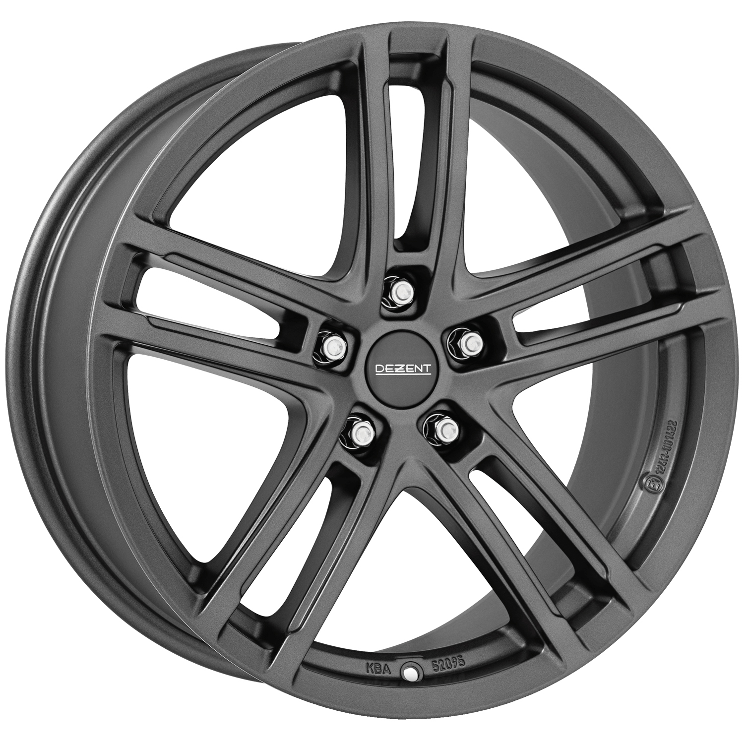 Alloy Wheel DEZENT TZ-c graphite 7.5x17 5x112 ET 27 GRAPHITE MATT