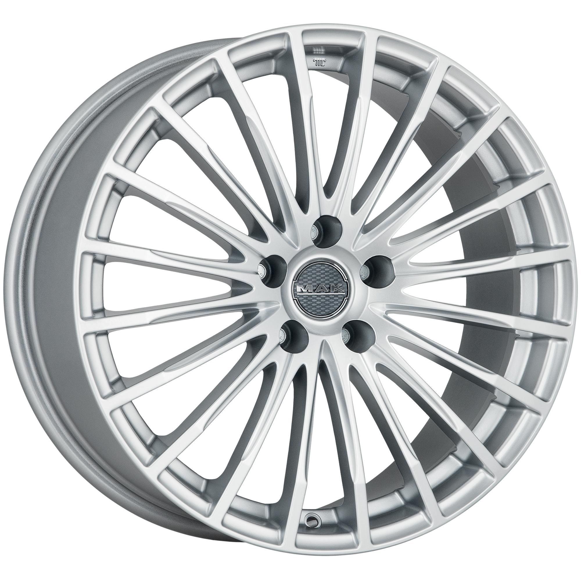 MAK MAK FATALE 7.5x17 5x108 ET 45 SILVER FATALE 7.5x17 5x108 ET 45 SILVER