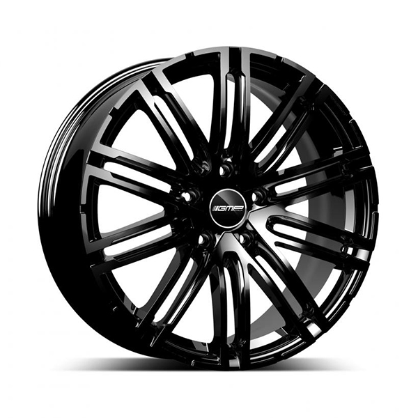 CERCHIO IN LEGA GMP TARGA 11.5 22 5 130 52 GLOSSY BLACK