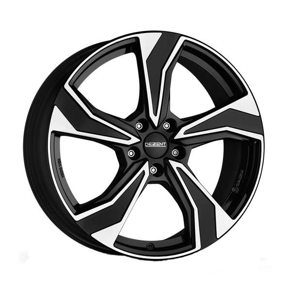 DEZENT KB dark 7.5x17 5x108 ET 50.5 BLACK/POLISHED