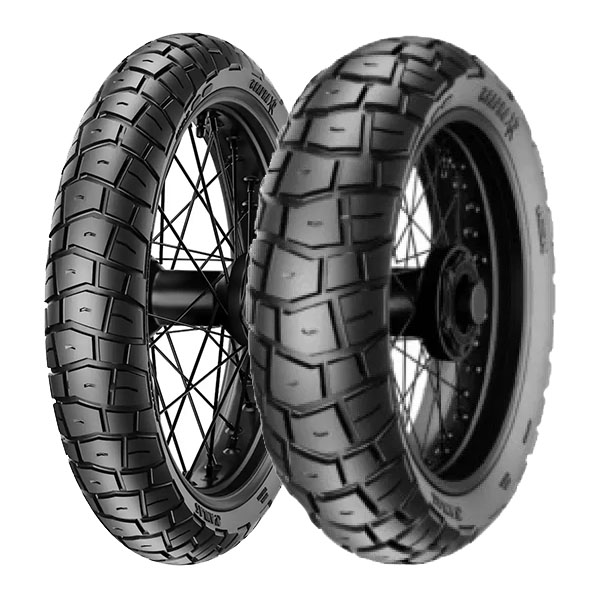 COPPIA GOMME ANLAS 120/70-19 60V + 150/70-18 70V CAPRA XR