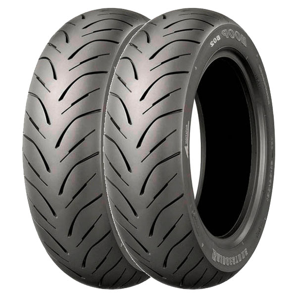 COPPIA GOMME BRIDGESTONE 130/60-13 53L + 130/60-13 53L HOOP B02