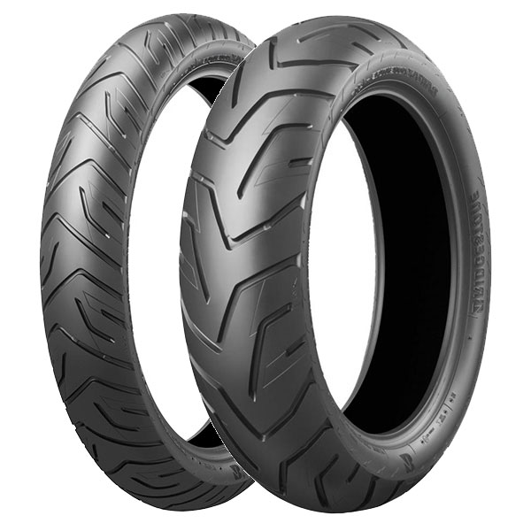COPPIA GOMME BRIDGESTONE 120/70-19 (60W) + 190/55-17 75V BATTLAX ADVENTURE A41