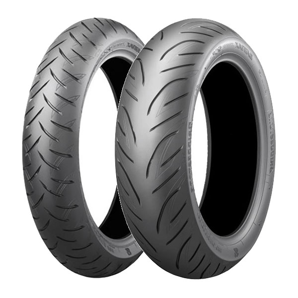 COPPIA GOMME BRIDGESTONE 120/70-15 SC2 (G) + 160/60-14 SC2