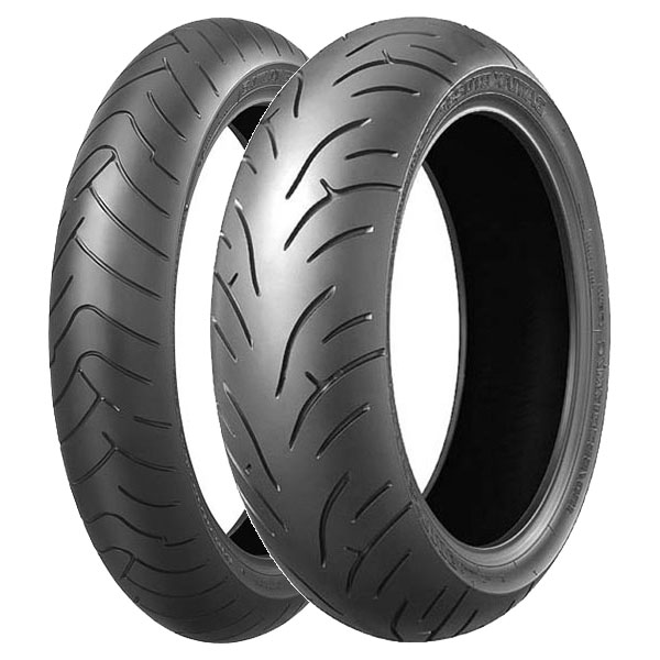 COPPIA GOMME BRIDGESTONE 110/80-18 (58W) + 180/55-17 (73W) BATTLAX BT023