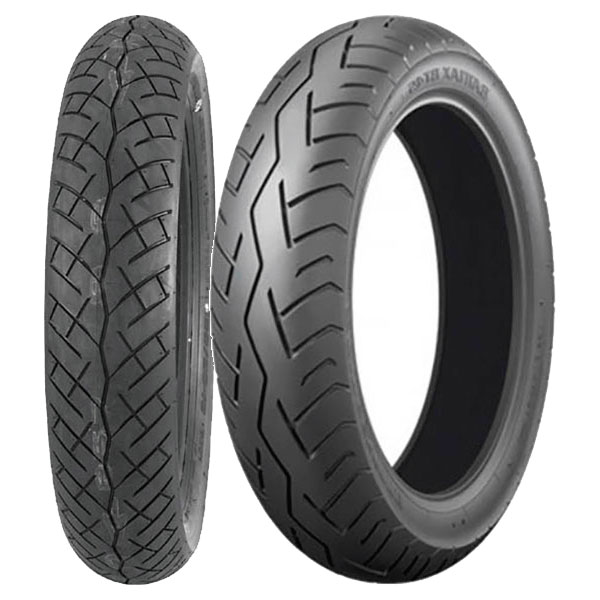 COPPIA GOMME BRIDGESTONE 110/70-16 52S + 110/90-17 60H BATTLAX BT45