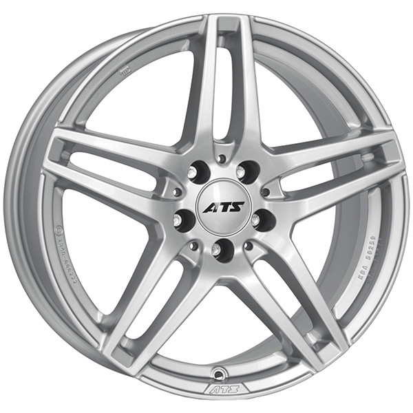 ATS MIZAR 6.5x16 5x112 ET 49 POLAR SILBER