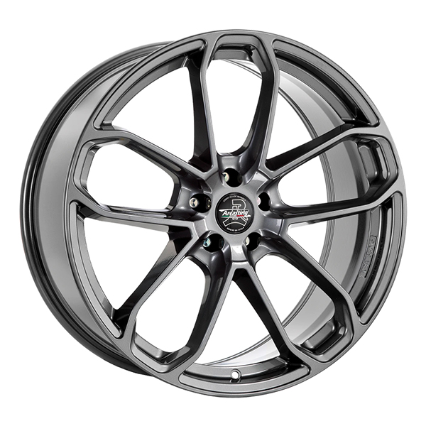 CERCHIO IN LEGA ARCASTING CAESAR 9.5x21 5x112 ET 19 GLOSSY ANTHRACITE