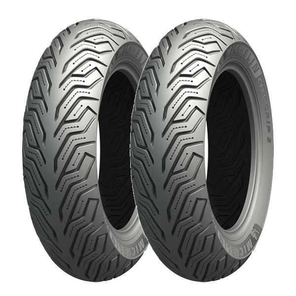 COPPIA GOMME MICHELIN 110/70-12 47S + 130/70-12 62S CITY GRIP 2