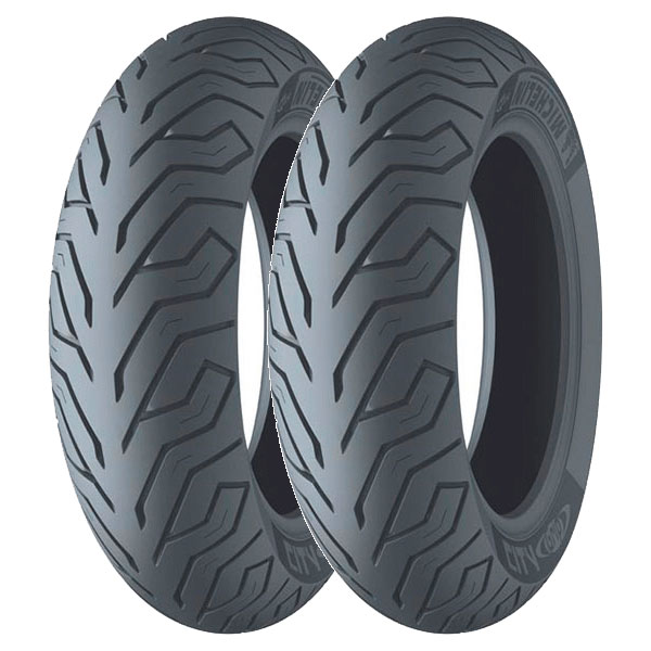 COPPIA GOMME MICHELIN 110/80-16 55S + 130/70-13 63P CITY GRIP