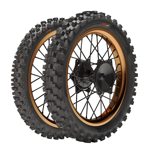 COPPIA GOMME EUROGRIP 60/100-14 29M + 90/100-16 51M CLIMBER MX JUNIOR