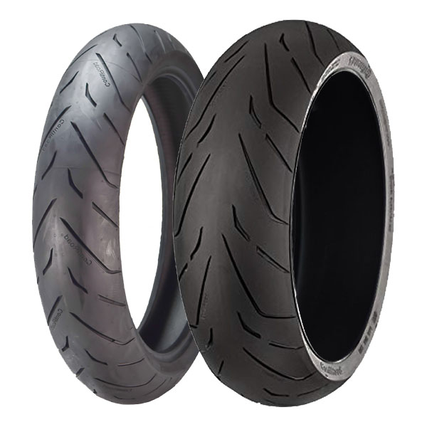 COPPIA GOMME CONTINENTAL 120/70-17 (58W) + 140/70-17 66S ROAD