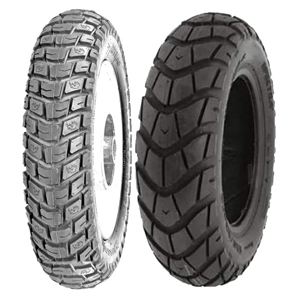 COPPIA GOMME DELI TYRE 3.50-10 SC-108 + 150/80-10 65L SC-101