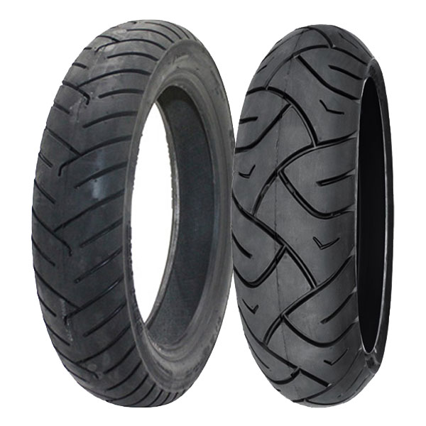COPPIA GOMME DELI TYRE 90/90-12 54P S-220 + 100/90-14 57P SC-102