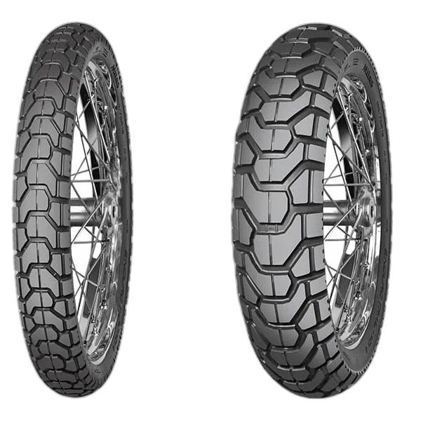 COPPIA GOMME MITAS 120/70-19 + 170/60-17 ENDURO TRAIL ADVEN. 2 M+S