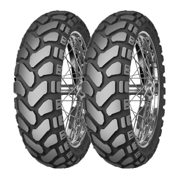 COPPIA GOMME MITAS 100/90-19 57H + 140/80-18 70H ENDURO TRAIL + M+S