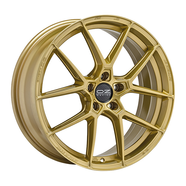 CERCHIO IN LEGA OZ Racing ESTREMA GT HLT 8.5x18 5x100 ET 45 RACE GOLD