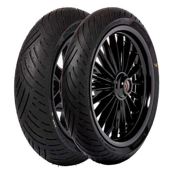 COPPIA GOMME EUROGRIP 130/60-13 60P + 80/90-17 44S BEE CONNECT