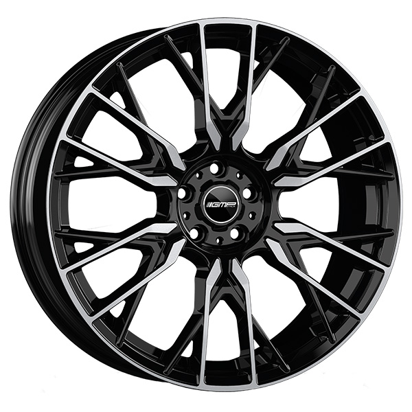 CERCHIO IN LEGA GMP FENDER 10.5x21 5x112 ET 43 BLACK DIAMOND