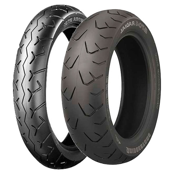 COPPIA GOMME BRIDGESTONE 130/70-18 63H EXEDRA G701 + 180/60-16 74H EXEDRA G704