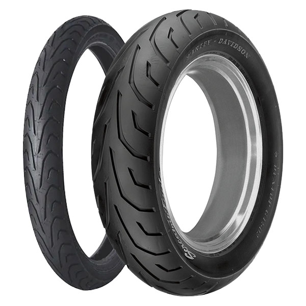 COPPIA GOMME DUNLOP 100/90-19 57V GT502 H.D. DOT 2022 + 180/60-17 75V GT502 H.D.