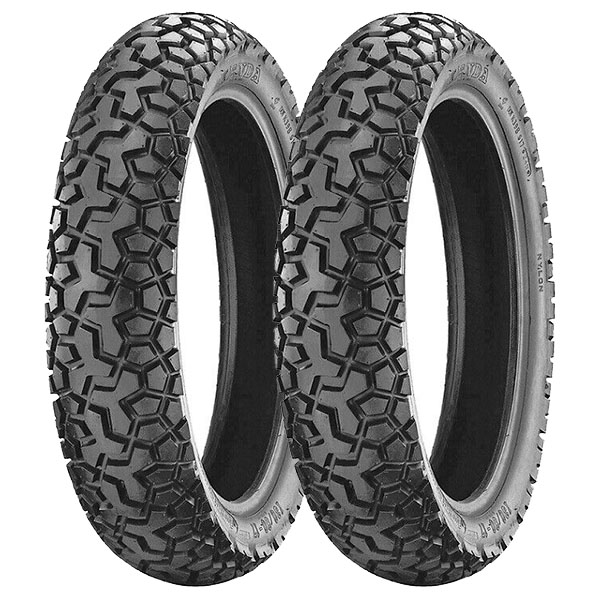 COPPIA GOMME KENDA 3.00-21 51P + 3.50-18 56P K280