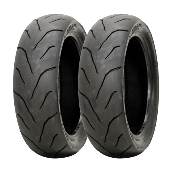 COPPIA GOMME KENDA 120/70-17 58H + 130/70-17 62H K711 DOT 2022