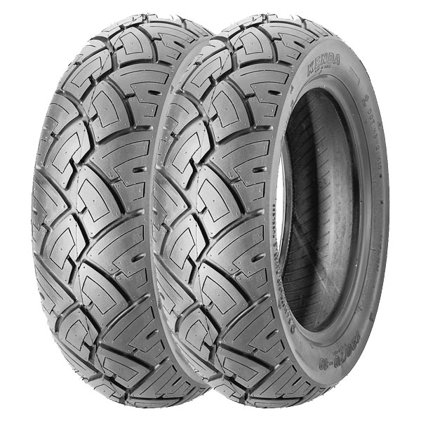 COPPIA GOMME KENDA 120/70-11 56L + 120/70-11 56L K423 DOT 2022