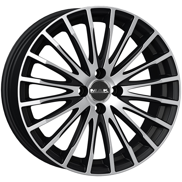 MAK FATALE 7x17 4x108 ET 32 ICE BLACK