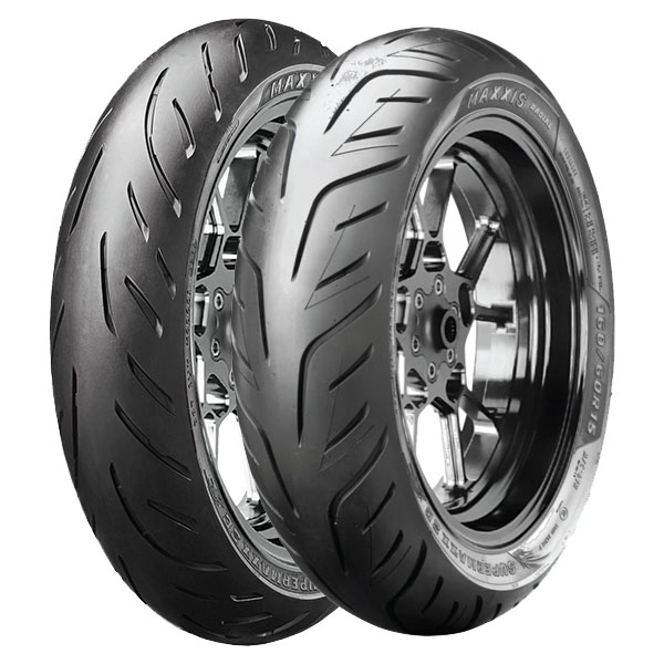 COPPIA GOMME MAXXIS 120/70-14 55H + 160/60-14 65H SUPER MAXX SC