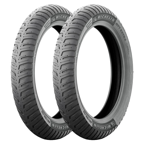 COPPIA GOMME MICHELIN 2.75-17 47P + 90/80-17 46S CITY EXTRA