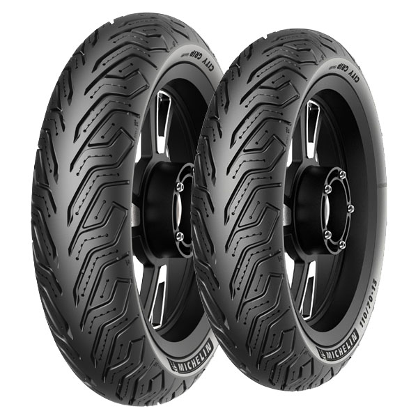 COPPIA GOMME MICHELIN 100/90-10 61J + 150/70-14 66S CITY GRIP SAVER