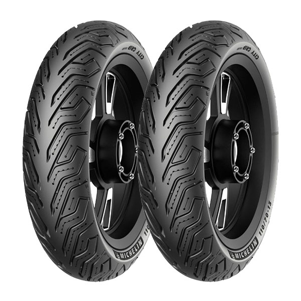COPPIA GOMME MICHELIN 130/60-13 60S + 150/70-14 66S CITY GRIP SAVER