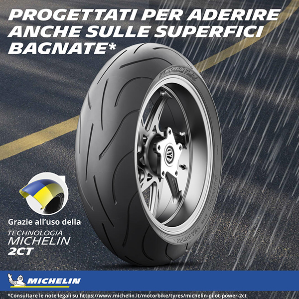 Coppia Gomme MICHELIN PILOT POWER 2CT 120/70 ZR17 (58W), 180