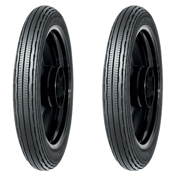 COPPIA GOMME MITAS 2.50-16 41L + 2.50-16 41L H-04