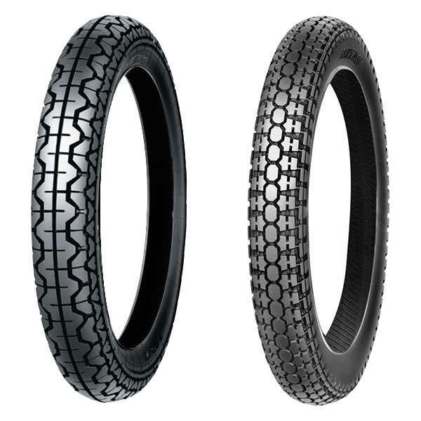 COPPIA GOMME MITAS 2.75-18 48P H-06 + 3.50-19 63P H-02