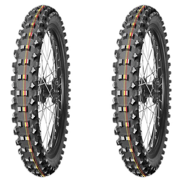 COPPIA GOMME MITAS 70/100-19 42M + 120/90-18 65M TERRA FORCE-MX SM (NHS)