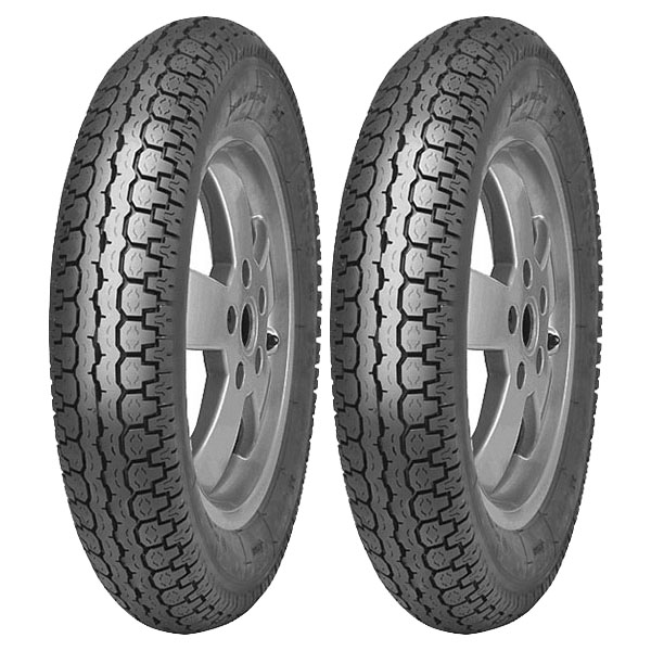 COPPIA GOMME MITAS 3.50-10 59J + 4.00-10 69J B14