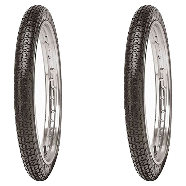 COPPIA GOMME MITAS 2.25-18 42J B-4 + 2.50-17 43J B4