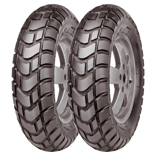 COPPIA GOMME MITAS 120/90-10 56J + 130/90-10 61J MC-17