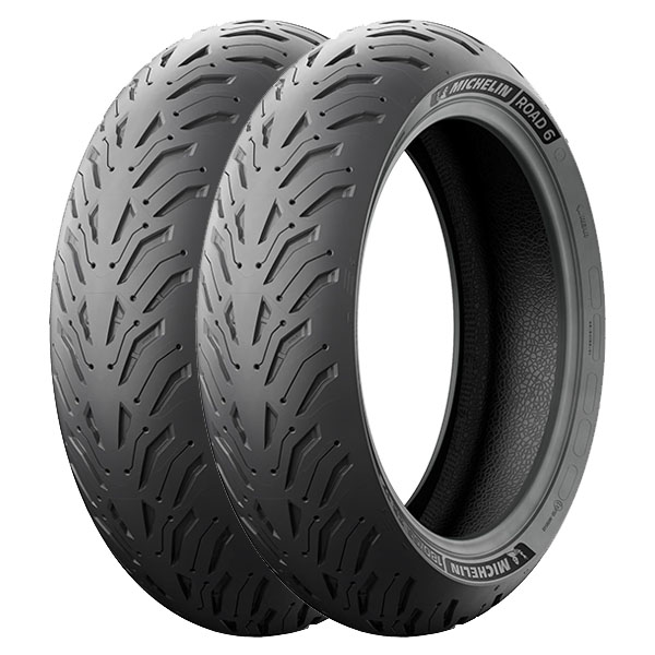 COPPIA GOMME MICHELIN 120/70-17 (58W) + 190/50-17 (73W) ROAD 6 GT