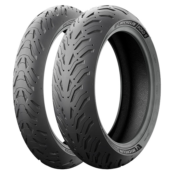 COPPIA GOMME MICHELIN 120/70-17 (58W) ROAD 6 + 190/55-17 (75W) ROAD 6 GT