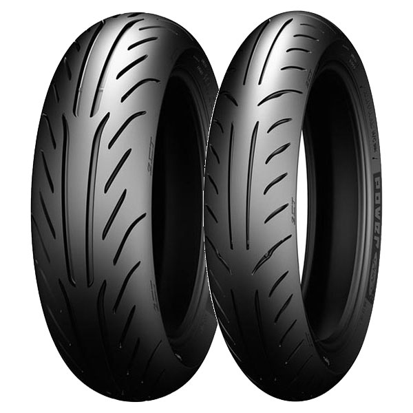 COPPIA GOMME MICHELIN 130/60-13 53P + 130/80-15 63P POWER PURE SC
